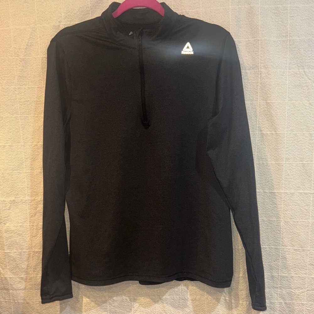 Reebok Dark Gray Pullover with Logo
